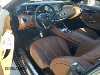 2016 Mercedes-Benz S-Class S 550 with VIN WDDXJ8FB7GA017374, listed as a Copart auction lot 46481925 with 75,978 mi miles and Salvage Title. Bid and sale history available at carsss.com. Image 8.