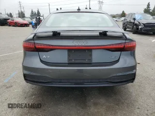 2020 Audi A7 Prestige with VIN WAUV2AF28LN057212, listed as a Copart auction lot 55405124 with 45,090 mi miles and Salvage Title. Bid and sale history available at carsss.com. Image 6.