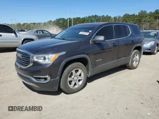 2018 GMC Acadia SLE with VIN 1GKKNKLA1JZ186546, listed as a Copart auction lot 50000395 with 142,897 mi miles and Salvage Title. Bid and sale history available at carsss.com. Image 1.
