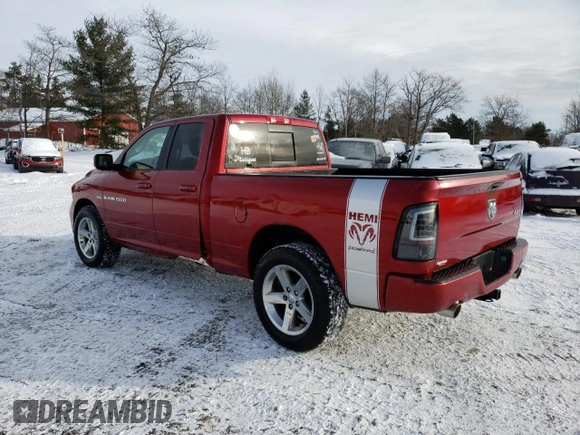 2012 Ram 1500 Sport with VIN 1C6RD7HT9CS210874, listed as a Copart auction lot 85273784 with 152,664 mi miles and Clean title. Bid and sale history available at DreamBid. Image 2.