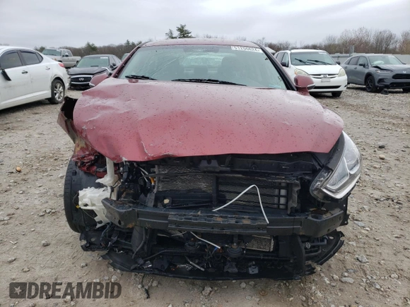 2018 Hyundai Sonata Hybrid SE with VIN KMHE24L30JA079805, listed as a Copart auction lot 51256624 with 80,539 mi miles and Salvage Title. Bid and sale history available at carsss.com. Image 5.