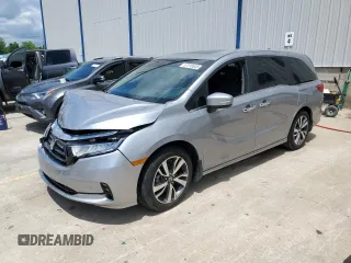 2024 Honda Odyssey Touring with VIN 5FNRL6H84RB030595, listed as a Copart auction lot 57510605 with Not provided miles and Salvage title. Bid and sale history available at DreamBid. Image 1.