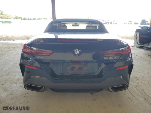2019 BMW 8 Series M850i xDrive with VIN WBAFY4C59KBX38790, listed as a Copart auction lot 69656654 with 30,863 mi miles and Salvage Title. Bid and sale history available at carsss.com. Image 6.