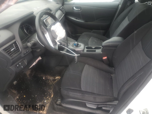 2023 Nissan LEAF S with VIN 1N4AZ1BV6PC553744, listed as a Copart auction lot 53261715 with 26,742 mi miles and Salvage Title. Bid and sale history available at DreamBid. Image 7.