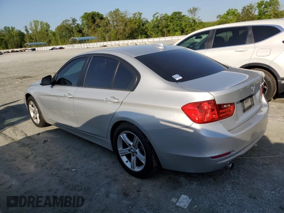 2014 BMW 3 Series 320i with VIN WBA3B1C56EK135528, listed as a Copart auction lot 53075575 with 131,341 mi miles and Salvage Title. Bid and sale history available at carsss.com. Image 2.
