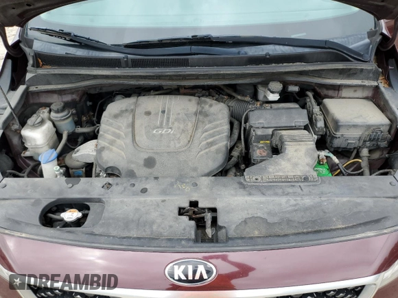 2017 Kia Sedona LX with VIN KNDMB5C1XH6221434, listed as a Copart auction lot 72775384 with 235,807 mi miles and Clean Title. Bid and sale history available at DreamBid. Image 12.