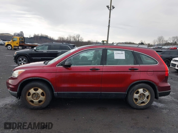 2011 Honda CR-V LX with VIN 5J6RE4H30BL044431, listed as a IAAI auction lot 42006408 with 239,833 mi miles. Bid and sale history available at carsss.com. Image 14.