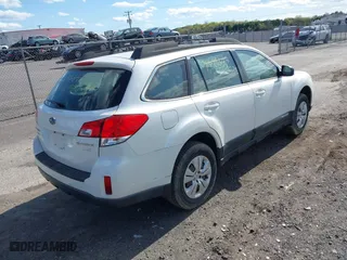 2011 Subaru Outback 2.5i with VIN 4S4BRBAC7B3377635, listed as a IAAI auction lot 42059730 with 166,627 mi miles. Bid and sale history available at carsss.com. Image 4.