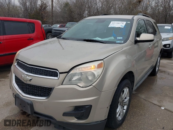 2012 Chevrolet Equinox LT w/1LT with VIN 2GNFLDE54C6380718, listed as a IAAI auction lot 41750578 with 138,653 mi miles. Bid and sale history available at carsss.com. Image 2.
