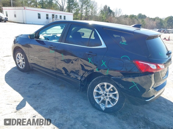 2021 Chevrolet Equinox LT with VIN 3GNAXKEV8MS112020, listed as a IAAI auction lot 41595341 with 16,161 mi miles. Bid and sale history available at carsss.com. Image 3.