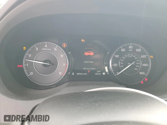 2024 Acura RDX w/Advance Package with VIN 5J8TC2H76RL019876, listed as a Copart auction lot 47145085 with 9,451 mi miles and Salvage Title. Bid and sale history available at carsss.com. Image 9.