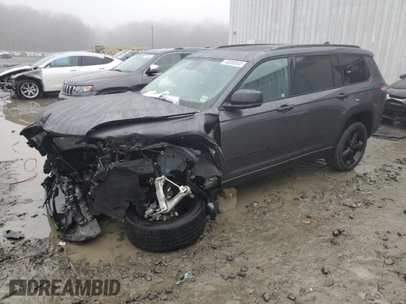 2023 Jeep Grand Cherokee Laredo z VIN 1C4RJKAG4P8738939, wystawiony jako Copart lot #45289505 z przebiegiem Nie podano mil oraz Szkoda całkowita • Salvage title. Historia ofert i sprzedaży dostępna na DreamBid. Obrazek 1.