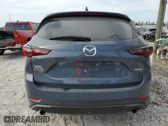 2023 Mazda CX-5 S Preferred with VIN JM3KFBCM6P0188459, listed as a Copart auction lot 50332195 with 53,542 mi miles and Non Repairable. Bid and sale history available at carsss.com. Image 6.