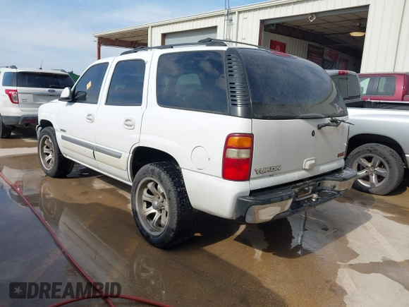 2002 GMC Yukon SLT z VIN 1GKEC13V02R300098, wystawiony jako IAAI lot #41583951 z przebiegiem 247 780 mil mil oraz . Historia ofert i sprzedaży dostępna na DreamBid. Obrazek 3.