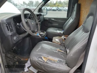 2008 Chevrolet Express Cargo Van with VIN 1GCGG25C981188144, listed as a Copart auction lot 76550214 with 292,178 mi miles and Salvage Title. Bid and sale history available at carsss.com. Image 7.