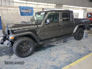 2025 Jeep Gladiator Nighthawk z VIN 1C6PJTAG5SL528084, wystawiony jako Copart lot #61380995 z przebiegiem 624 mil mil oraz Szkoda całkowita • Salvage title. Historia ofert i sprzedaży dostępna na DreamBid. Obrazek 1.