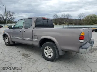 2001 Toyota Tundra Ltd with VIN 5TBRT38121S201676, listed as a Copart auction lot 49929835 with 271,168 mi miles and Salvage Title. Bid and sale history available at carsss.com. Image 2.