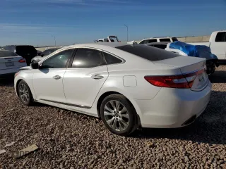 2014 Hyundai Azera with VIN KMHFG4JG4EA346316, listed as a Copart auction lot 86545734 with 155,590 mi miles and Salvage title. Bid and sale history available at DreamBid. Image 2.