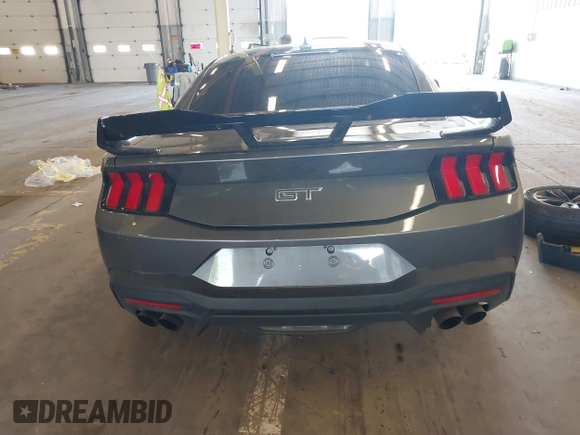 2024 Ford Mustang GT with VIN 1FA6P8CF9R5419104, listed as a IAAI auction lot 42304522 with 6,721 mi miles and . Bid and sale history available at DreamBid. Image 17.