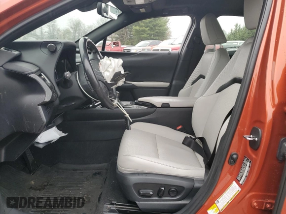 2020 Lexus UX 250h z VIN JTHP9JBHXL2020762, wystawiony jako Copart lot #52128145 z przebiegiem 33 651 mil mil oraz Szkoda całkowita • Salvage title. Historia ofert i sprzedaży dostępna na DreamBid. Obrazek 7.