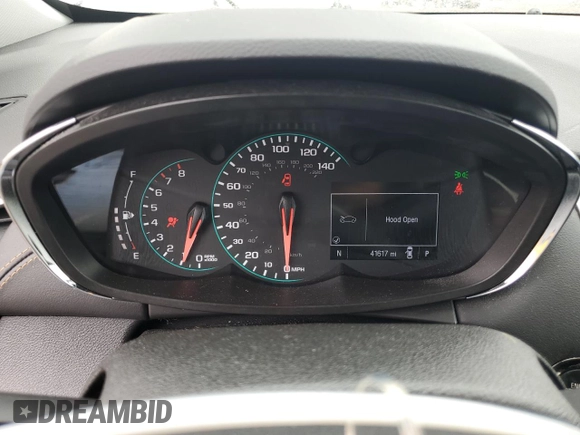 2020 Chevrolet Trax LT with VIN 3GNCJPSB1LL297425, listed as a Copart auction lot 58816265 with 41,617 mi miles and Salvage title. Bid and sale history available at DreamBid. Image 9.
