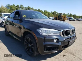 2018 BMW X6 xDrive50i with VIN 5UXKU6C56J0Z66540, listed as a Copart auction lot 56961962 with 54,238 mi miles. Bid and sale history available at carsss.com. Image 1.