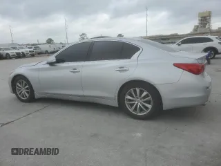 2015 Infiniti Q50 with VIN JN1BV7AP6FM342670, listed as a Copart auction lot 50789215 with 121,117 mi miles and Salvage Title. Bid and sale history available at DreamBid. Image 2.