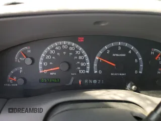 2003 Ford F-150 XL with VIN 1FTRX18L63NA76059, listed as a Copart auction lot 60846555 with 57,346 mi miles and Salvage title. Bid and sale history available at DreamBid. Image 9.
