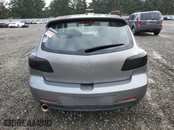 2006 Mazda 3 s with VIN JM1BK143961411266, listed as a Copart auction lot 78256744 with 128,902 mi miles and Salvage Title. Bid and sale history available at carsss.com. Image 6.