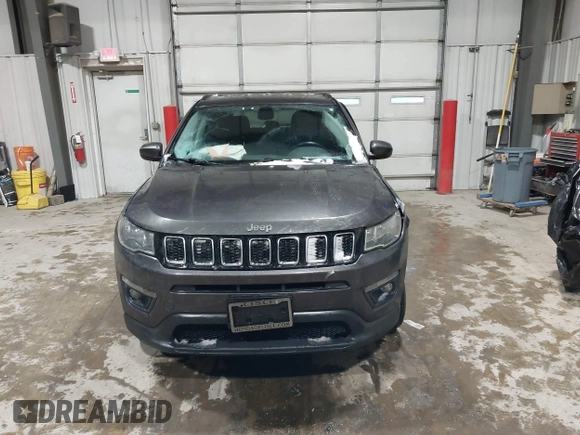 2018 Jeep Compass Latitude with VIN 3C4NJCBB0JT462114, listed as a IAAI auction lot 41567773 with 62,216 mi miles and . Bid and sale history available at DreamBid. Image 12.