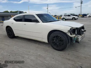 2009 Dodge Charger SXT with VIN 2B3KA33V79H576287, listed as a Copart auction lot 53797755 with 184,584 mi miles and Salvage Title. Bid and sale history available at carsss.com. Image 4.