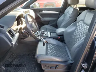 2019 Audi SQ5 Premium Plus with VIN WA1B4AFY5K2001775, listed as a Copart auction lot 80466204 with 120,337 mi miles and Salvage Title. Bid and sale history available at DreamBid. Image 7.