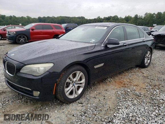 2010 BMW 7 Series 750Li xDrive z VIN WBAKC8C59ACY68940, wystawiony jako Copart lot #68335353 z przebiegiem 168 470 mil mil oraz Szkoda całkowita • Salvage title. Historia ofert i sprzedaży dostępna na DreamBid. Obrazek 1.