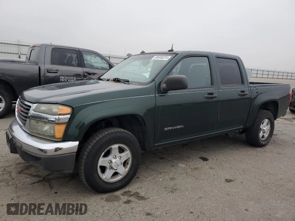 2005 GMC Canyon 1SF SLE Z71 with VIN 1GTDT136558179918, listed as a Copart auction lot 85695224 with 176,119 mi miles and Salvage Title. Bid and sale history available at carsss.com. Image 1.