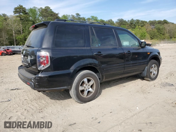 2008 Honda Pilot EX-L z VIN 5FNYF18798B009074, wystawiony jako Copart lot #54375305 z przebiegiem 149 602 mil mil oraz Szkoda całkowita • Salvage title. Historia ofert i sprzedaży dostępna na DreamBid. Obrazek 3.