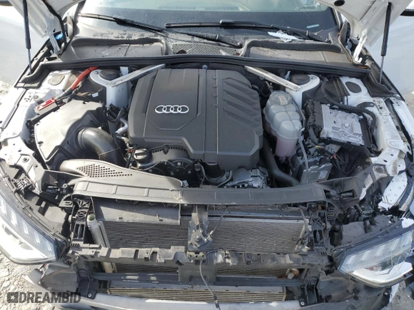 2022 Audi A4 Sedan S line Premium Plus with VIN WAUEAAF43NN014694, listed as a Copart auction lot 45101975 with 50,981 mi miles and Salvage Title. Bid and sale history available at carsss.com. Image 11.