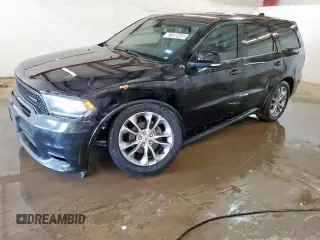 2020 Dodge Durango GT Plus with VIN 1C4RDHDG5LC306986, listed as a Copart auction lot 57038445 with 96,472 mi miles and Clean title. Bid and sale history available at DreamBid. Image 1.