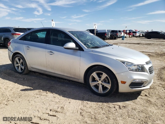 2015 Chevrolet Cruze LT with VIN 1G1PE5SB1F7158464, listed as a Copart auction lot 49044735 with 81,642 mi miles and Salvage Title. Bid and sale history available at carsss.com. Image 4.