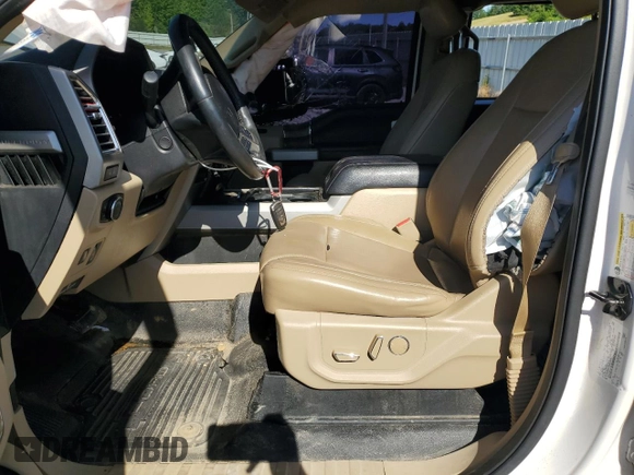 2017 Ford F-250 Lariat with VIN 1FT7W2BT8HEE81095, listed as a Copart auction lot 57960545 with 200,323 mi miles and Salvage title. Bid and sale history available at DreamBid. Image 7.