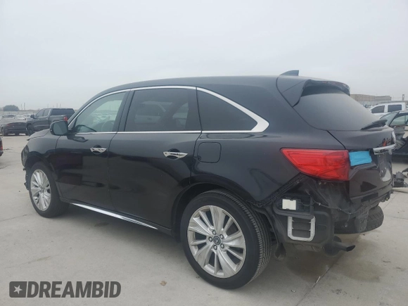 2020 Acura MDX w/Technology Pkg with VIN 5J8YD4H50LL009560, listed as a Copart auction lot 43223575 with 36,447 mi miles and Salvage Title. Bid and sale history available at carsss.com. Image 2.
