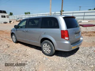 2018 Dodge Grand Caravan SE Plus with VIN 2C4RDGBG9JR176504, listed as a Copart auction lot 53488885 with 95,039 mi miles and Salvage Title. Bid and sale history available at DreamBid. Image 2.