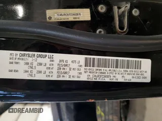 2012 Jeep Patriot Limited with VIN 1C4NJRCB7CD603870, listed as a Copart auction lot 44593145 with 147,676 mi miles and Salvage Title. Bid and sale history available at carsss.com. Image 16.