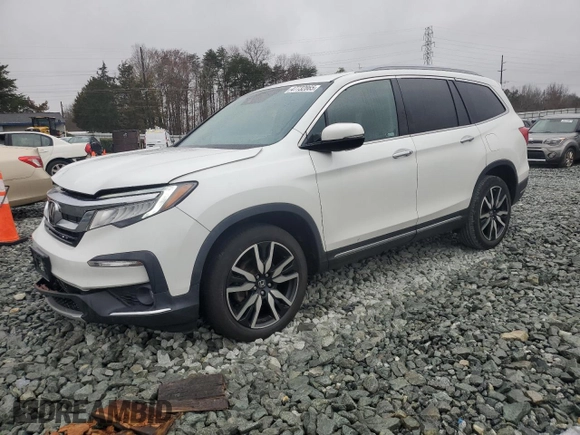 2020 Honda Pilot Touring 8-Passenger with VIN 5FNYF6H95LB053631, listed as a Copart auction lot 47732865 with 67,728 mi miles and Salvage Title. Bid and sale history available at DreamBid. Image 1.