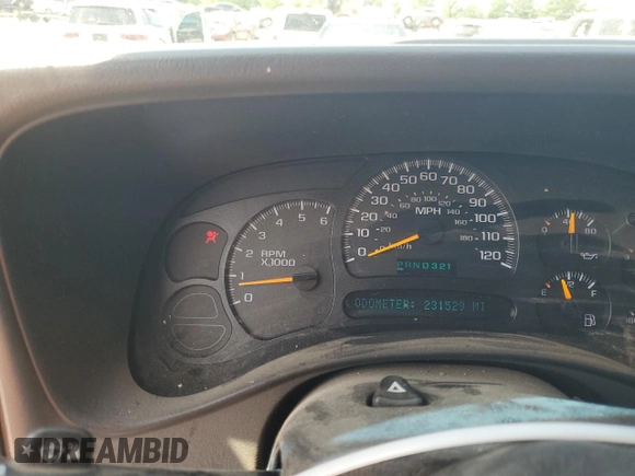 2003 Chevrolet Suburban LT with VIN 1GNFK16Z73J210407, listed as a Copart auction lot 62556615 with 231,529 mi miles and Salvage title. Bid and sale history available at DreamBid. Image 9.