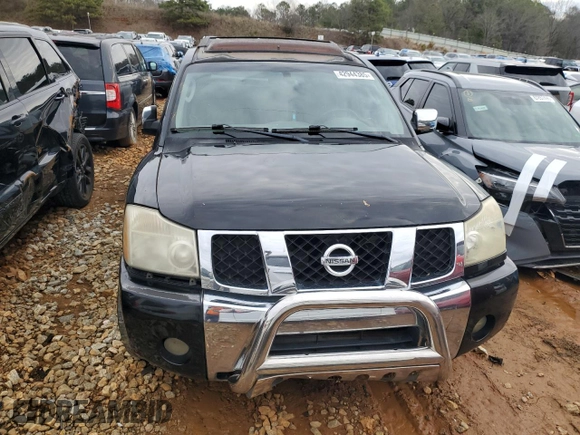 2006 Nissan Armada LE z VIN 5N1AA08A86N734102, wystawiony jako Copart lot #42944385 z przebiegiem 241 609 mil mil oraz Szkoda całkowita • Salvage title. Historia ofert i sprzedaży dostępna na DreamBid. Obrazek 5.