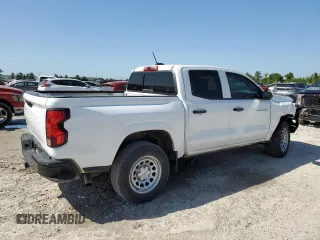 2023 Chevrolet Colorado 2WD Work Truck with VIN 1GCPSBEK0P1200413, listed as a Copart auction lot 51478845 with 43,195 mi miles and Salvage Title. Bid and sale history available at carsss.com. Image 3.