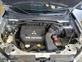 2007 Mitsubishi Outlander ES with VIN JA4MS31X57U009153, listed as a Copart auction lot 83777854 with 97,274 mi miles and Salvage Title. Bid and sale history available at carsss.com. Image 12.