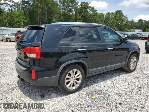 2014 Kia Sorento EX with VIN 5XYKU4A78EG483092, listed as a Copart auction lot 60978335 with 151,327 mi miles and Clean title. Bid and sale history available at DreamBid. Image 3.