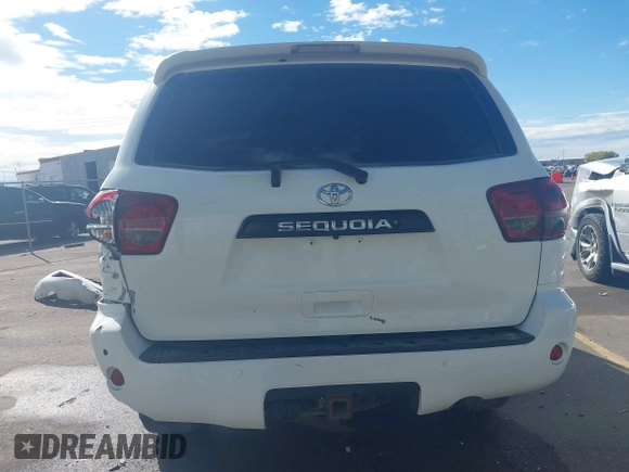 2018 Toyota Sequoia SR5 with VIN 5TDBY5G10JS165042, listed as a IAAI auction lot 40629447 with 89,706 mi miles. Bid and sale history available at carsss.com. Image 17.