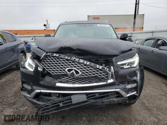 2019 Infiniti QX80 LUXE with VIN JN8AZ2NE0K9229405, listed as a Copart auction lot 78054433 with 65,108 mi miles. Bid and sale history available at carsss.com. Image 5.